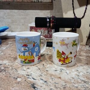 Top Grade 2pc. Christmas Mug Set